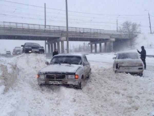 В Тольятти произошла авария с участием 24 машин (15 фото)
