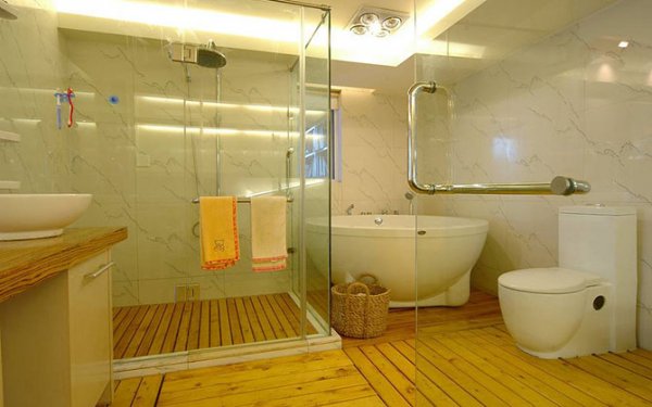 Красивые интерьеры ванных комнат (35 фото)