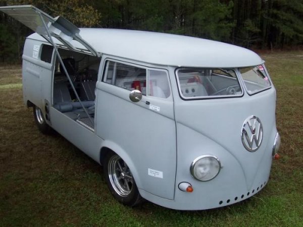 VW Bus с двигателем мощностью 600 лошадей (23 фото+1 видео) VW Bus с двигателем мощностью 600 лошадей (23 фото+1 видео)