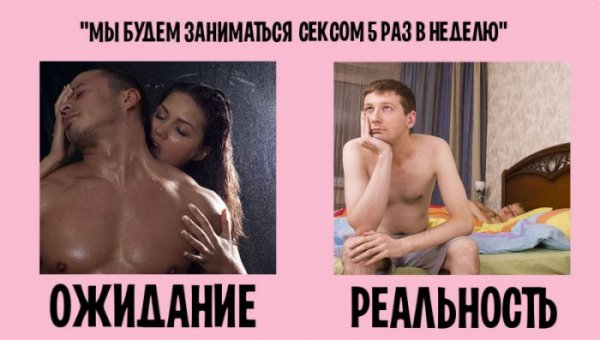 Ожидание и реальность в семейной жизни (10 фото) Ожидание и реальность в семейной жизни (10 фото)
