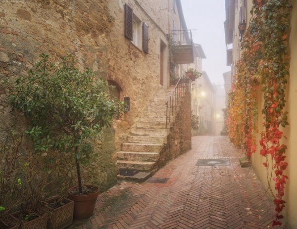 Прогулка по городам Тосканы: Pienza (60 фото)