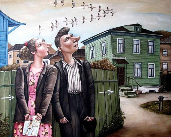 СССР на картинах Анжелы Джерих (18 фото)