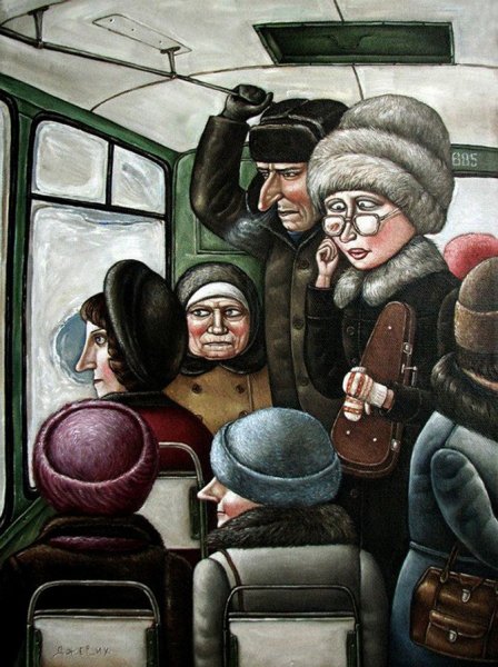СССР на картинах Анжелы Джерих (18 фото)