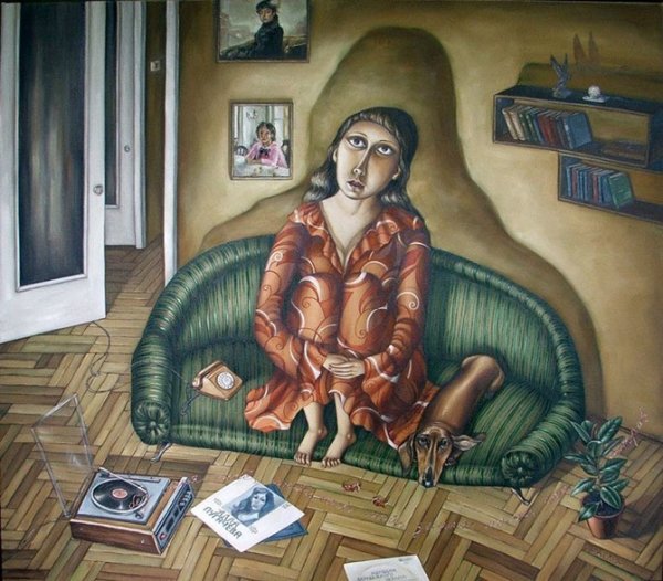 СССР на картинах Анжелы Джерих (18 фото)