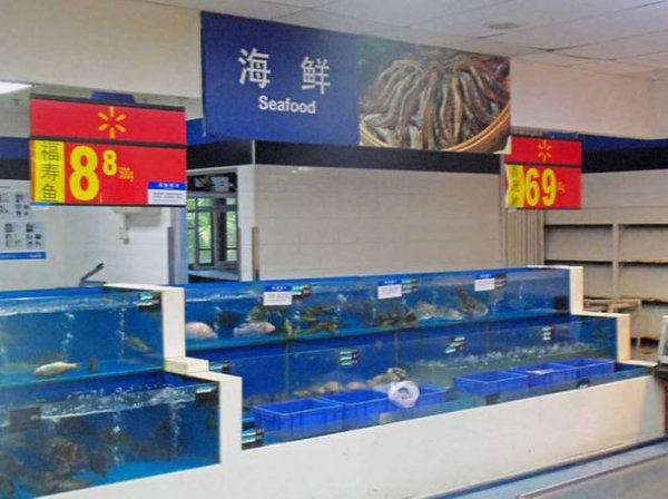 Типичные продукты китайского супермаркета (33 фото)
