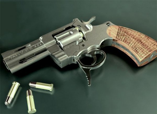 Самый опасный пистолет в мире (12 фото)