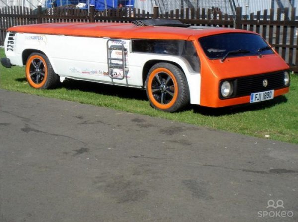 Cамый низкий в мире фургон VW (12 фото)