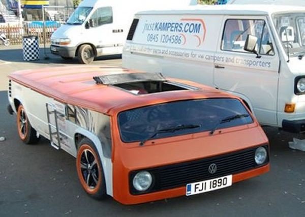 Cамый низкий в мире фургон VW (12 фото)