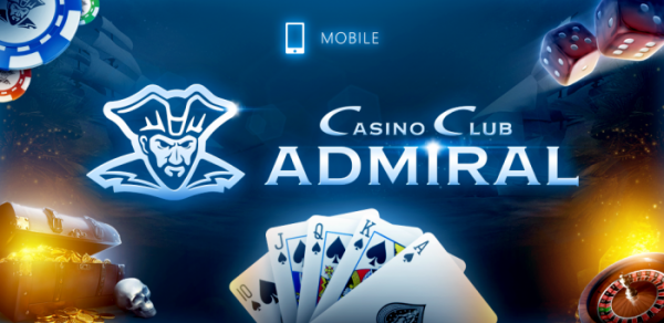 Мобильное приложение казино «Адмирал» !