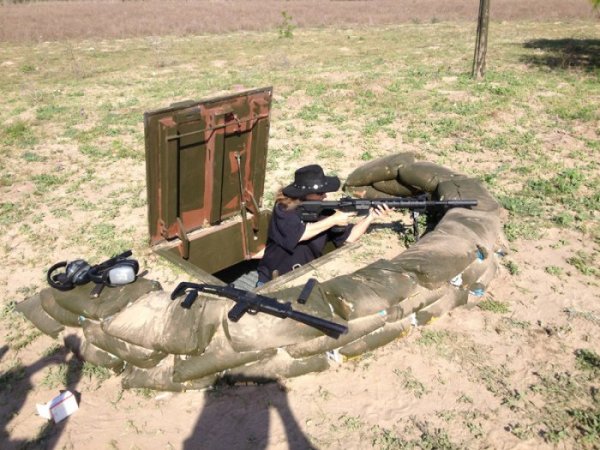 Бункер в собственном дворе (29 фото)