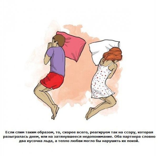 Как позы сна отображают взаимоотношения с возлюбленными (10 фото)